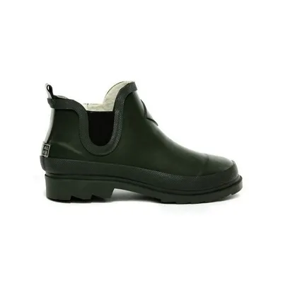 Womens/ladies Harper Faux Fur Lined Ankle Wellingtons