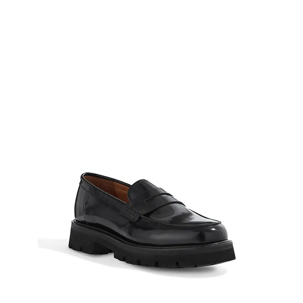 Men's Jefferson Leather Penny Loafers