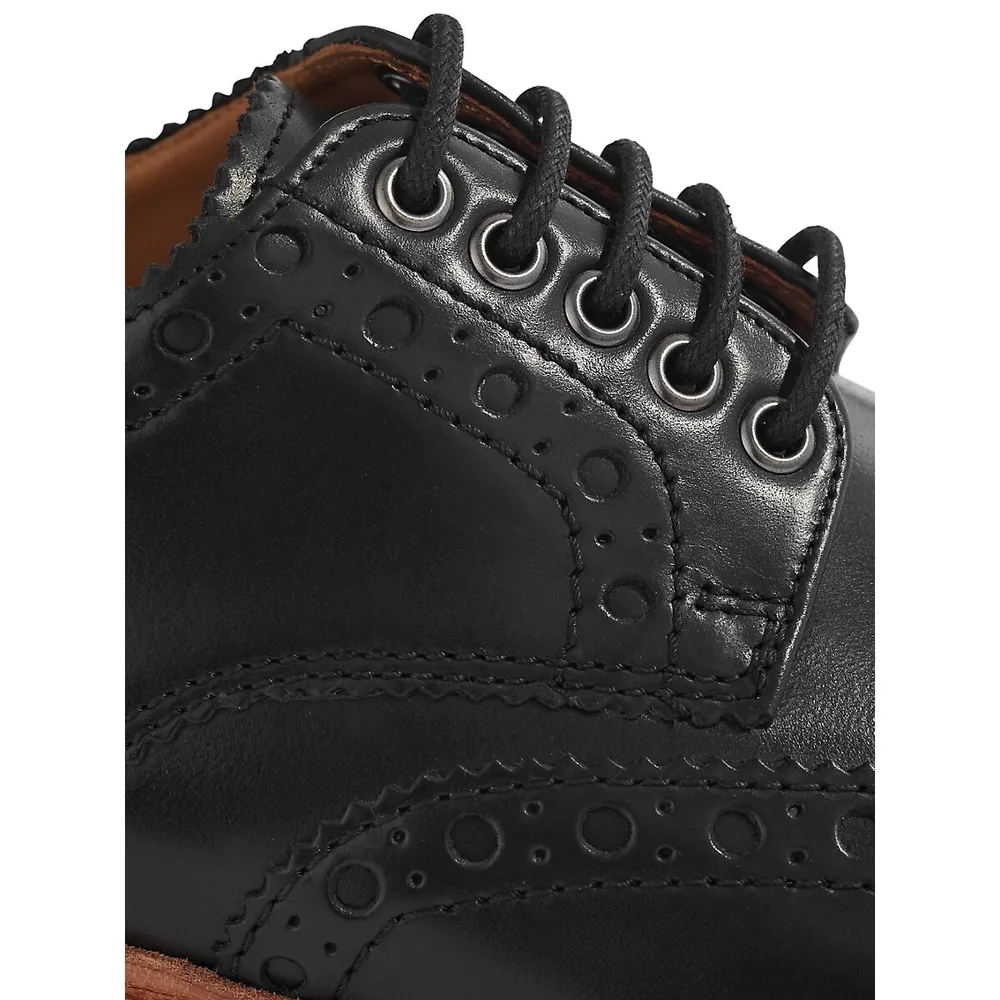 Archie Colorado Leather Wingtip Brogue Shoes