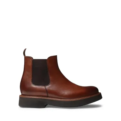 Men's Hand-Painted Leather Chelsea Boots