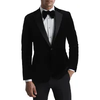 Ace Modern-Fit Velvet Tuxedo Jacket