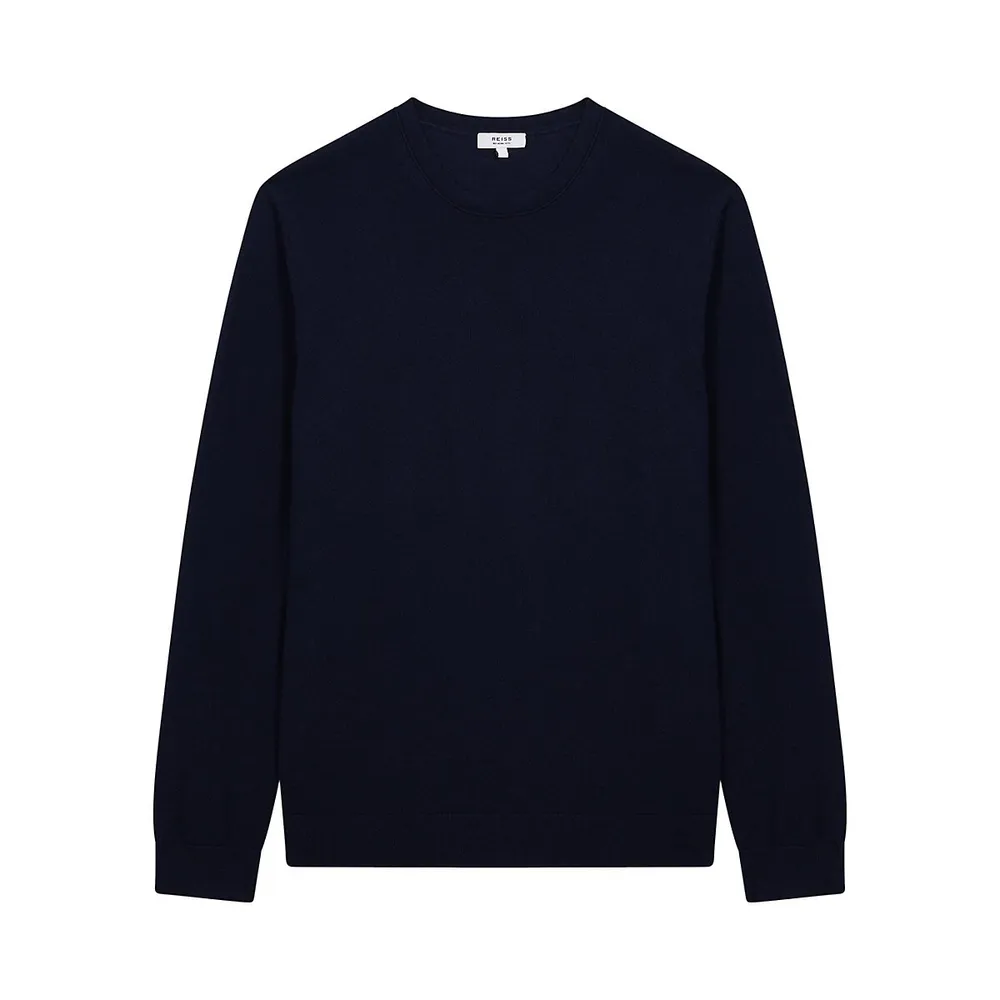 Wessex Merino Wool Crewneck Sweater