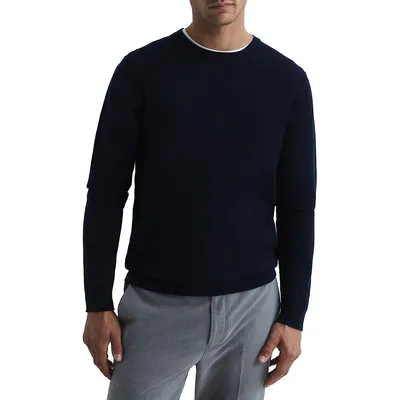 Wessex Merino Wool Crewneck Sweater