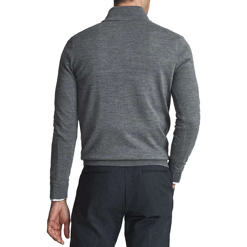 Blackhall Half-Zip Merino Wool Pullover