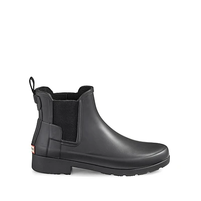 Refined Dark Sole Chelsea Boots
