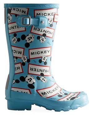 Kid's Original Mickey-Print Rubber Boots