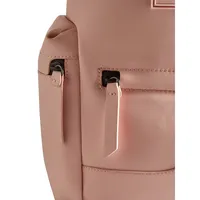 Petit sac à dos en cuir caoutchouté avec attache sur le dessus Original