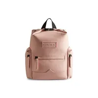 Original Topclip Rubberized-Leather Mini Backpack