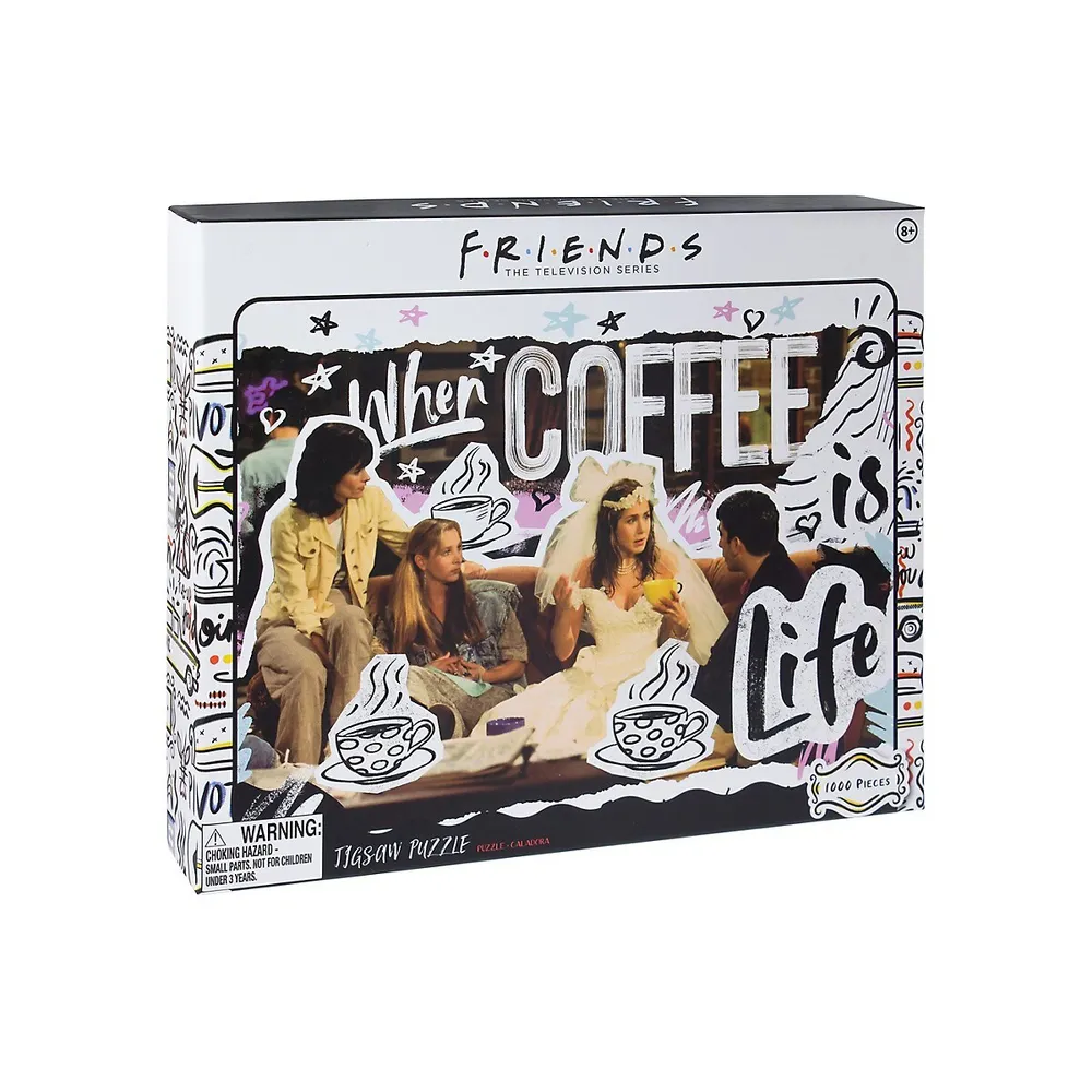 Casse-tête Friends Coffee Is Life 1000 pièces