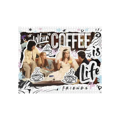 Friends Coffee Is Life 1000-Pieces Jigsaw