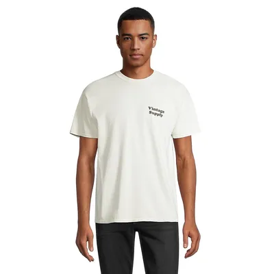 Relaxed-Fit Core Logo Overdyed T-Shirt