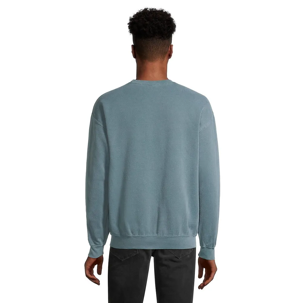 Relaxed-Fit Overdyed Sweatshirt