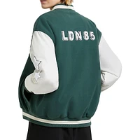 Oversized Varsity Bomber Jacket