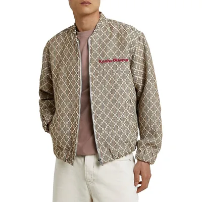 Padded Tapestry Bomber