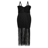 ​Danielle Tassel Fringe Mini Dress