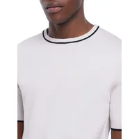 Tipped Essential Knit T-Shirt