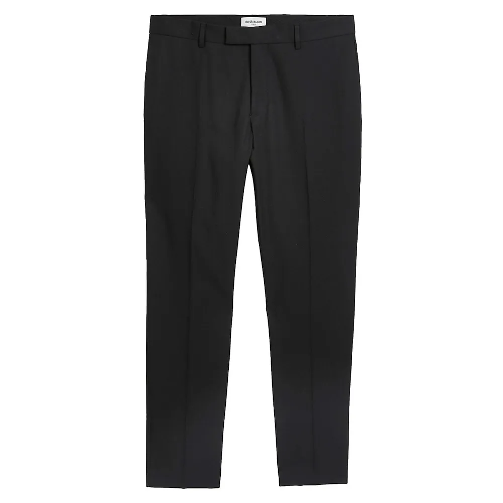 River Island Suit Trousers In Purple for Men