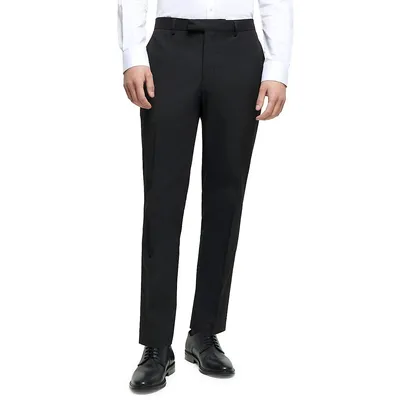 Skinny-Fit Twill Suit Trousers