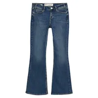 Low-Rise Flare-Leg Jeans