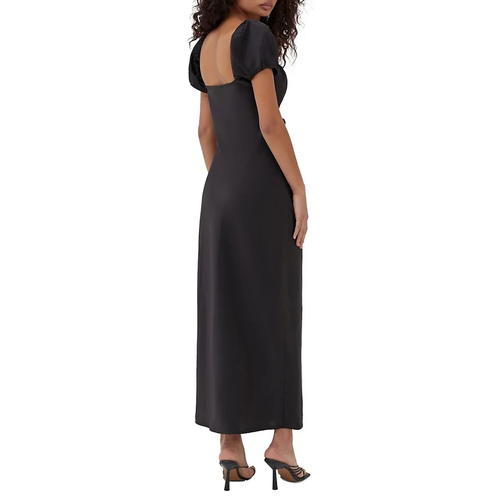 Mckenna Satin Cutout Dress