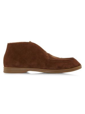 Laceless Suede Chukka Boots