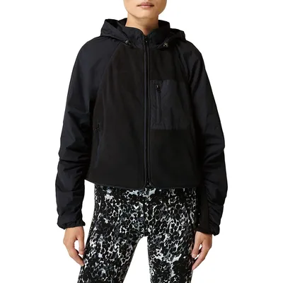 Venture Zip-Front Detachable Hood Fleece Jacket