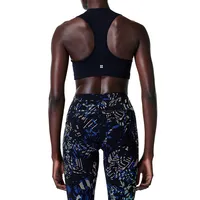 Power Contour Zip Medium-Impact Sports Bra SB8558A-001
