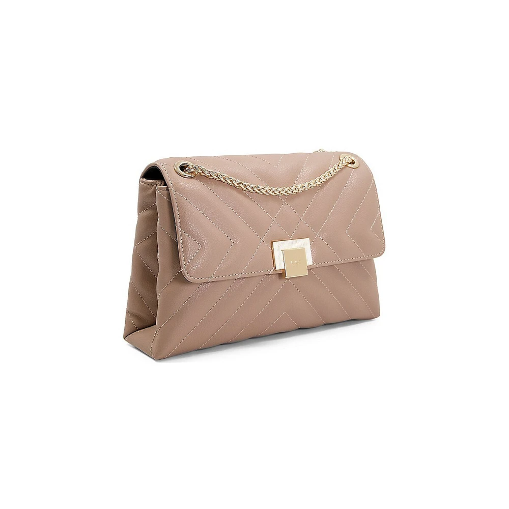 Petit sac à bandoulière piqué Dorchester