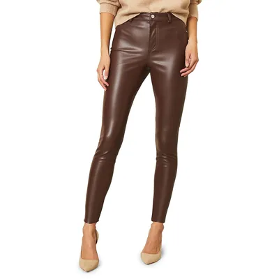 Olivia Faux Leather Skinny Pants
