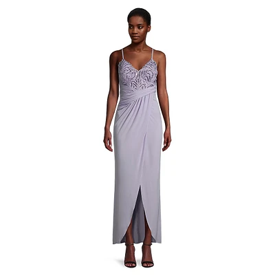 Cornelli Embellished Gown