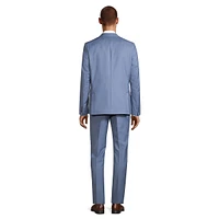 Tailored-Fit 2-Piece Wool & Mohair Suit
