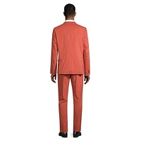 Regular-Fit 2-Piece Stretch-Wool Suit