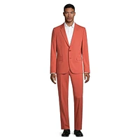 Regular-Fit 2-Piece Stretch-Wool Suit