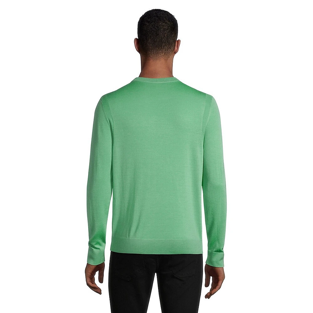 Merino Wool Crewneck Sweater