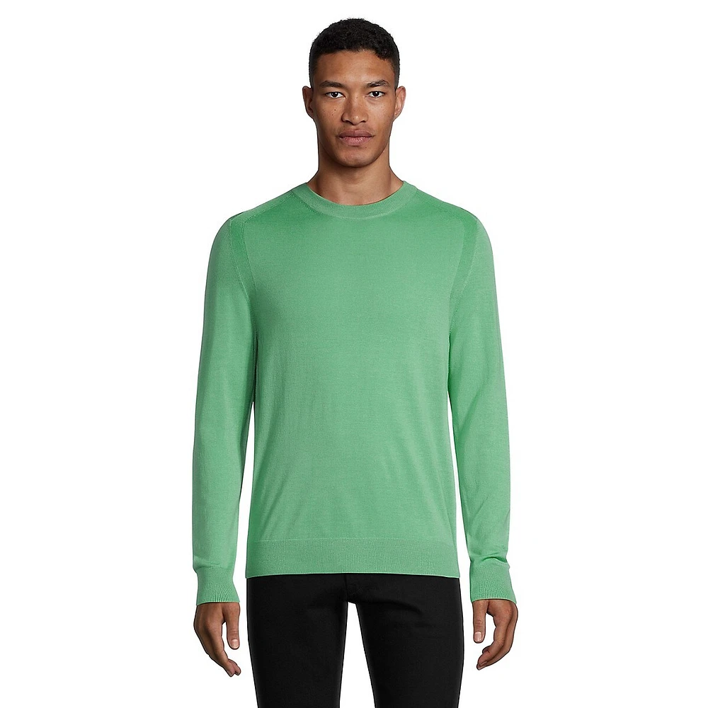 Merino Wool Crewneck Sweater