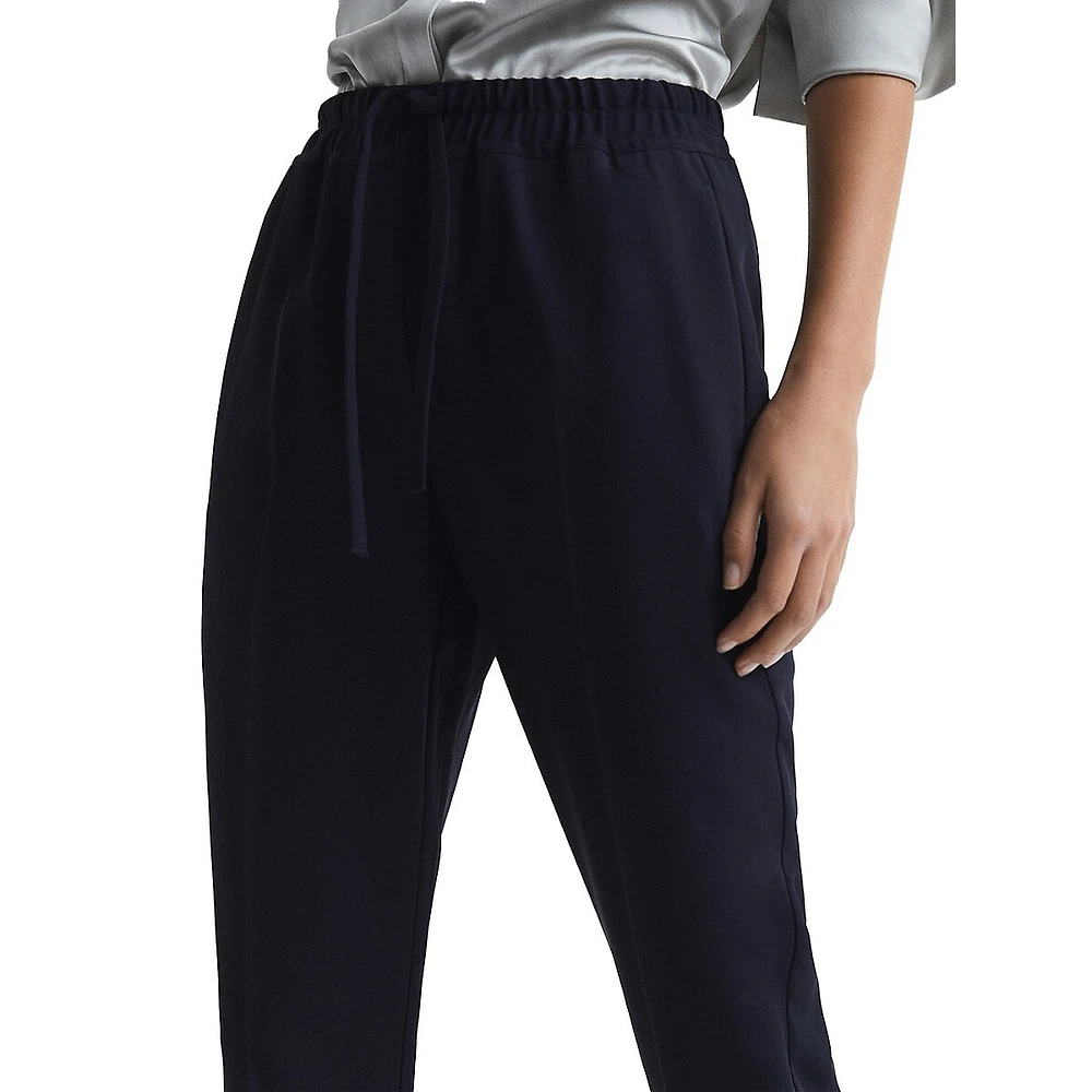 Hailey Cropped Pull-On Pants