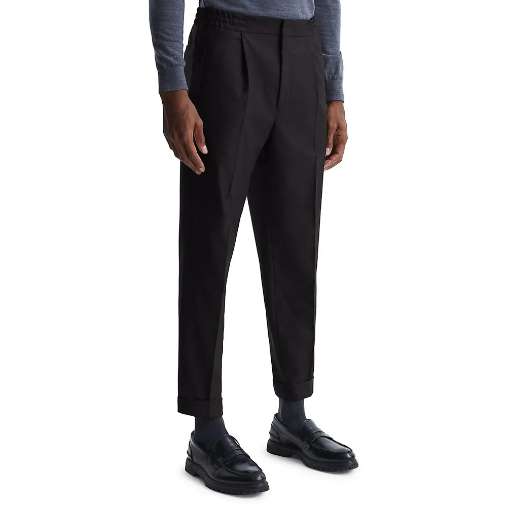 Centre Tapered Pant - Black Beauty