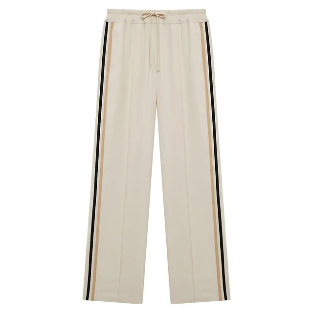 Reiss Odell Wide-Leg Loose Pull-On Pants