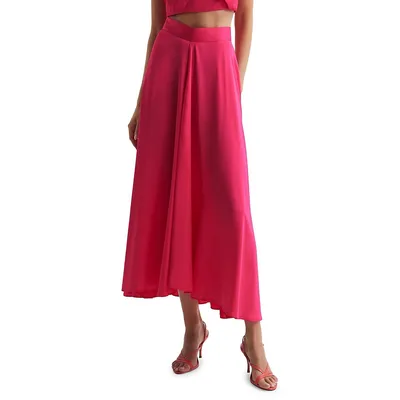 Ruby Relaxed-Fit High-Rise Maxi Skirt