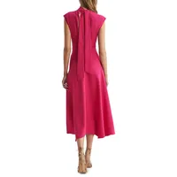 Livvy Open-Back Midi Dress