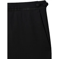 Poker Modern-Fit Wool-Blend Tuxedo Trousers