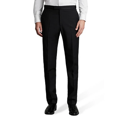 Poker Modern-Fit Wool-Blend Tuxedo Trousers