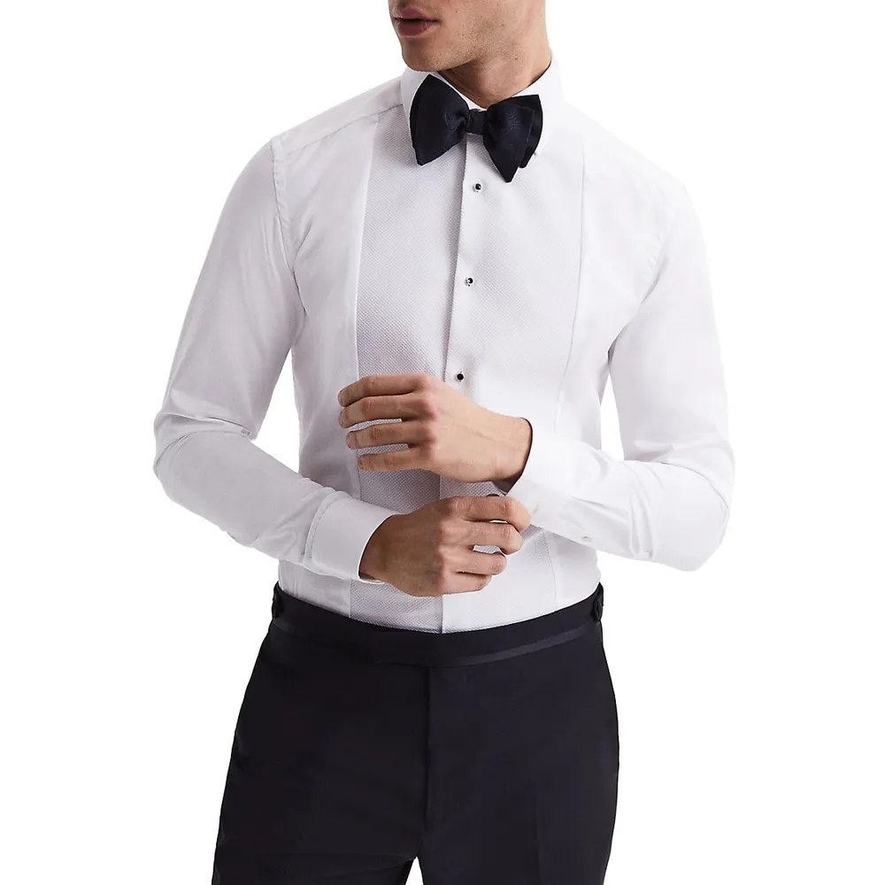 Slim Fit Stretch Shawl Collar Tuxedo