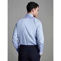 Remote Regular-Fit Cotton Satin Dress Shirt