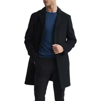 Gable Wool-Blend Epsom Overcoat