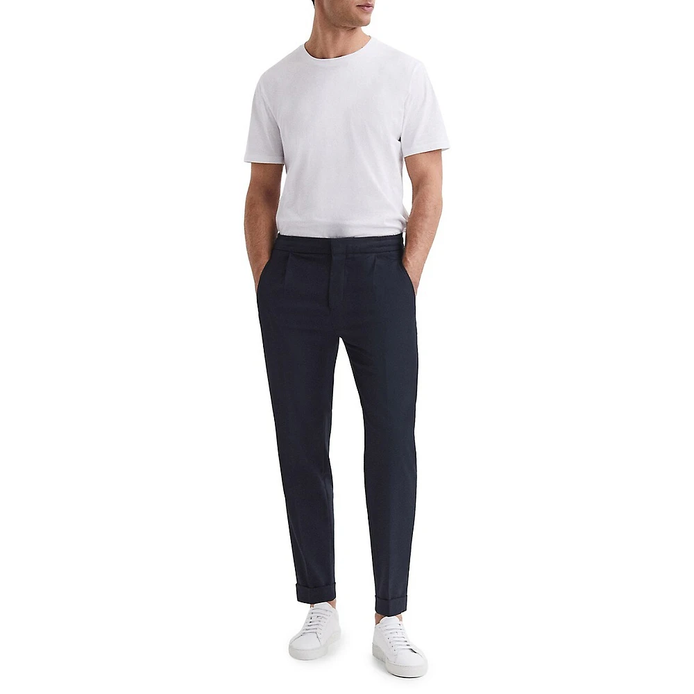 Brighton Pleated Relaxed Trousers