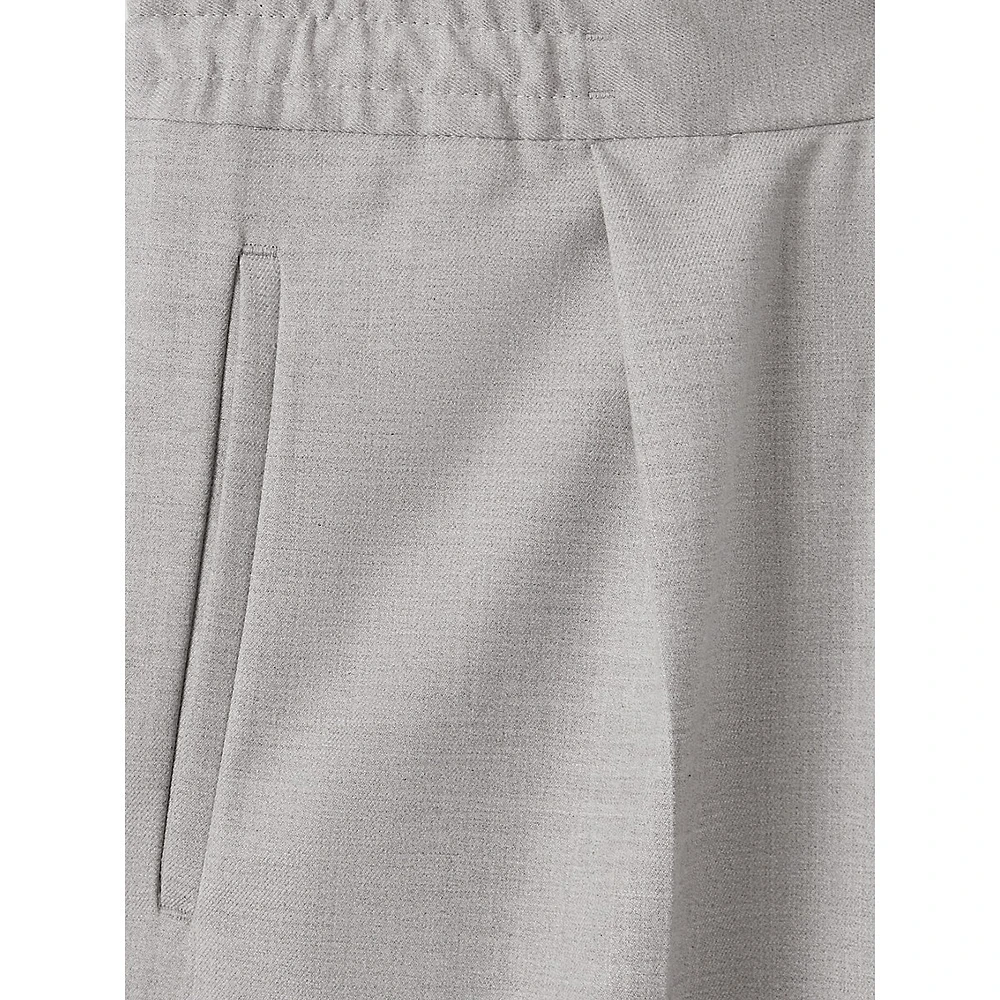 Brighton Pleated Relaxed Drawstring Trousers