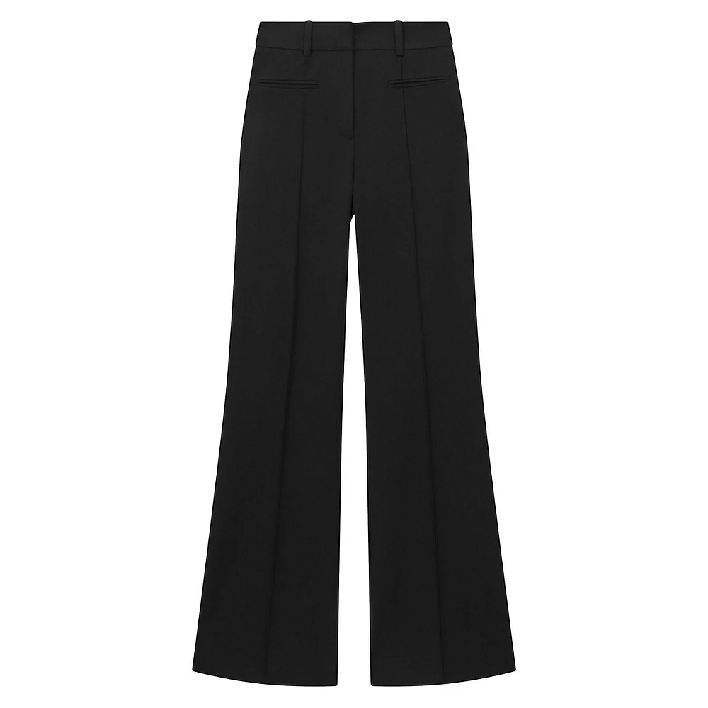 Claude Flare-Leg Dress Pants