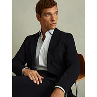 Trial Notch-Lapel Jersey Stretch Blazer