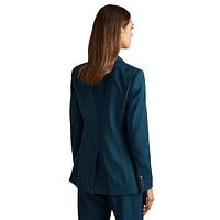 Jade Wool-Blend Blazer